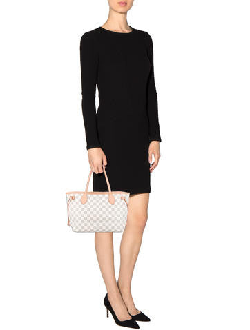 LOUIS VUITTON DAMIER AZUR NEVERFULL PM – Swankysaks