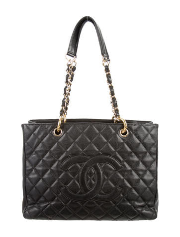 CHANEL CAVIAR GRAND SHOPPING TOTE